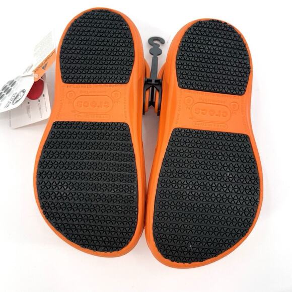 Crocs Bistro Mario Batali Special Edition Orange Men's Size 6 / Women’s Size 8 - Picture 6 of 7